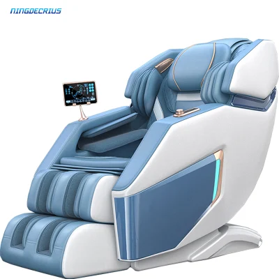 Ningdecrius 2023 Hot Sell Full Body Zero Gravity Massager Shiatsu Electric Folding Recliner 4D Luxury SL Track Massage Chair