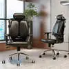 Computer Chair Office Chair Lazy Person Study Massage Chair Boss Chair Recliner Home Leather Armchair Ergonomic Swivel Chair